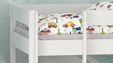 Siblo Jugendbett Hubi Hochbett mit Lattenrost