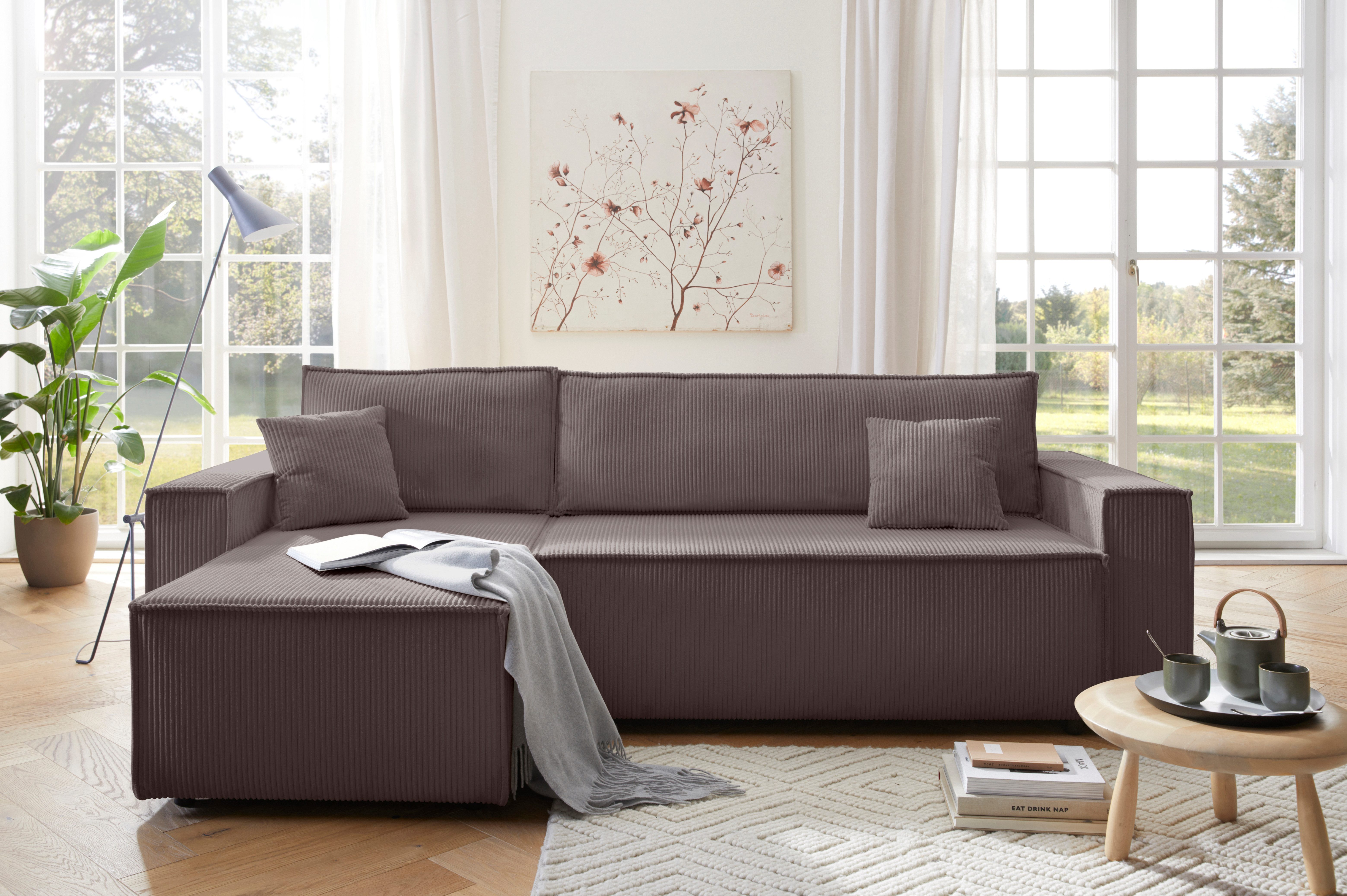 OTTO home Ecksofa CASSI L-Form, 241cm - OTTO. Verlässliche Qualität., Schla günstig online kaufen