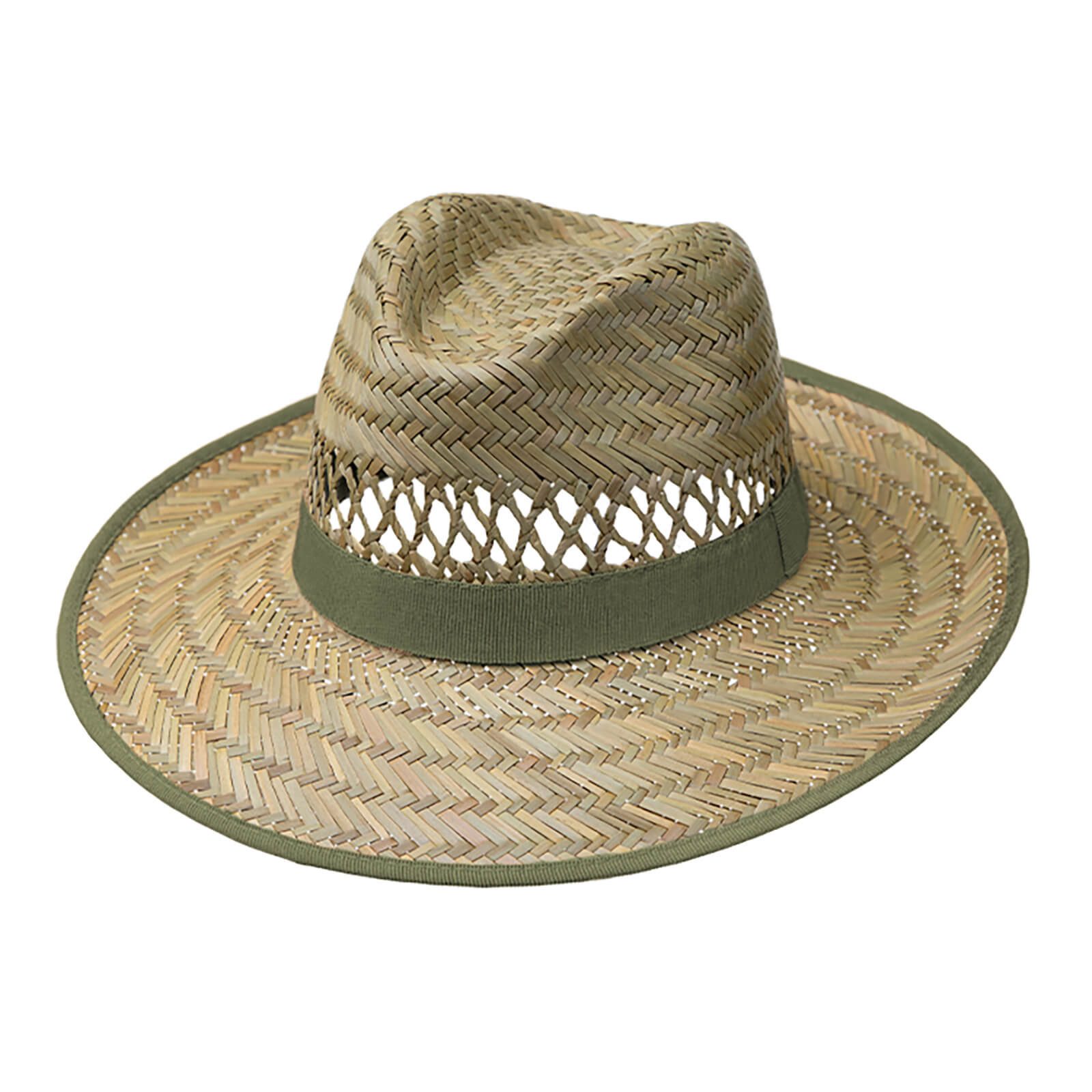 Fiebig Strohhut Strohhut Fedora mit Einfass günstig online kaufen