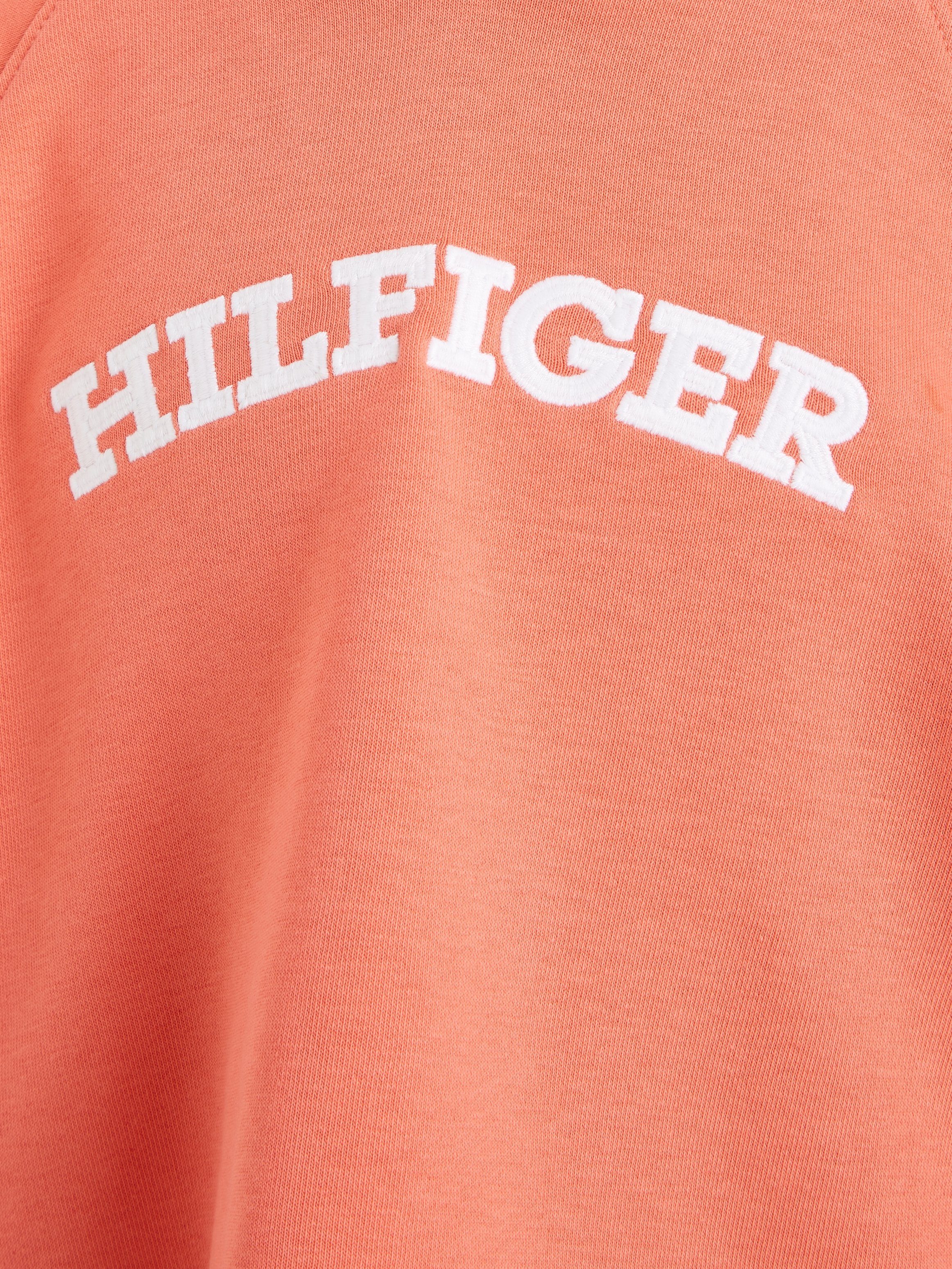 Tommy Hilfiger Kapuzensweatshirt MONOTYPE HOODIE Tommy mit Santa_Fe_Sunset Logo-Schriftzug Hilfiger