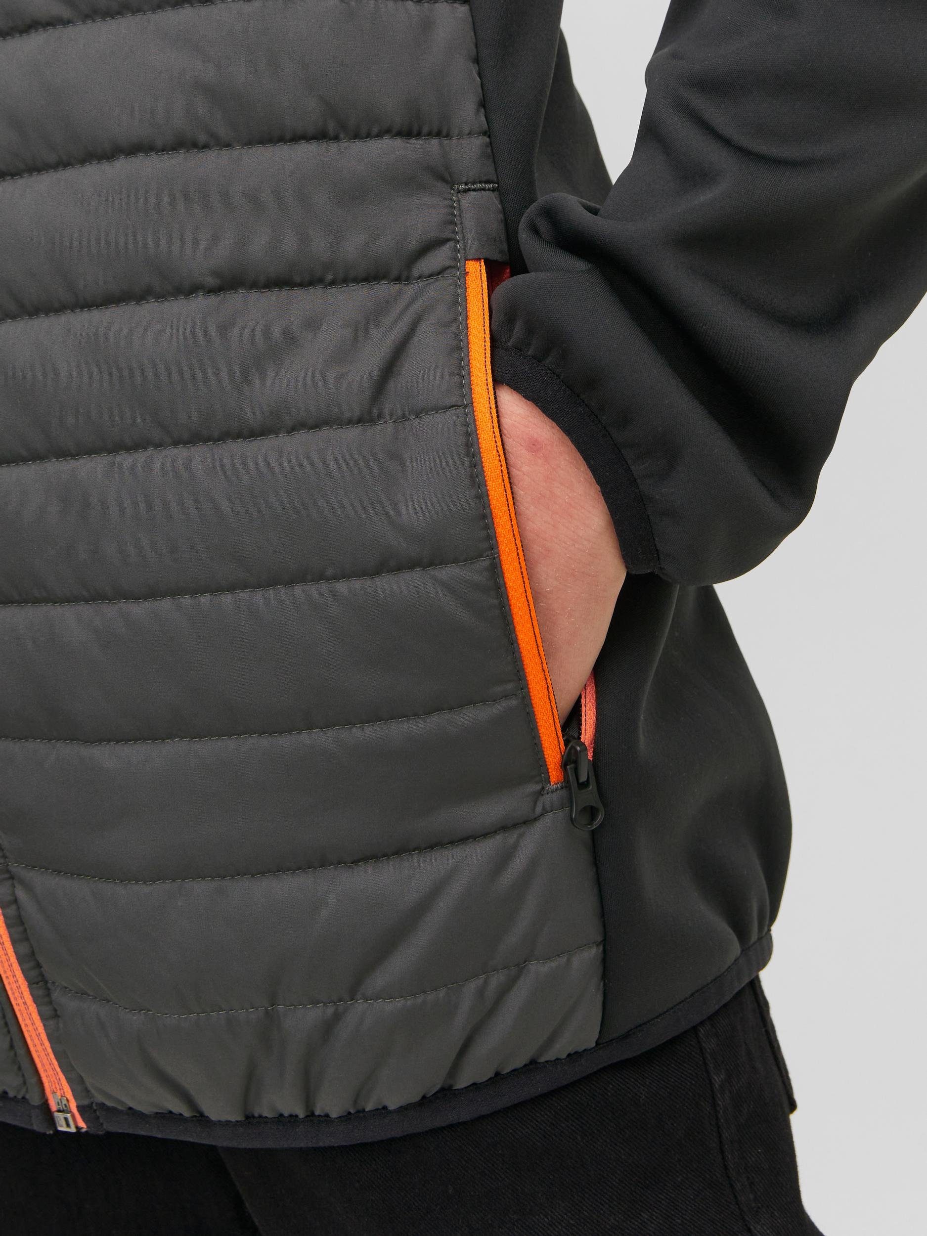 JNR asphalt JJEMULTI JACKET & Jones Outdoorjacke QUILTED Jack Junior