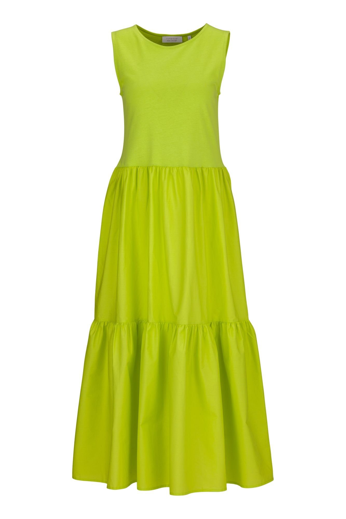 RICHROYAL Maxikleid Kleid aus Baumwollmischung günstig online kaufen