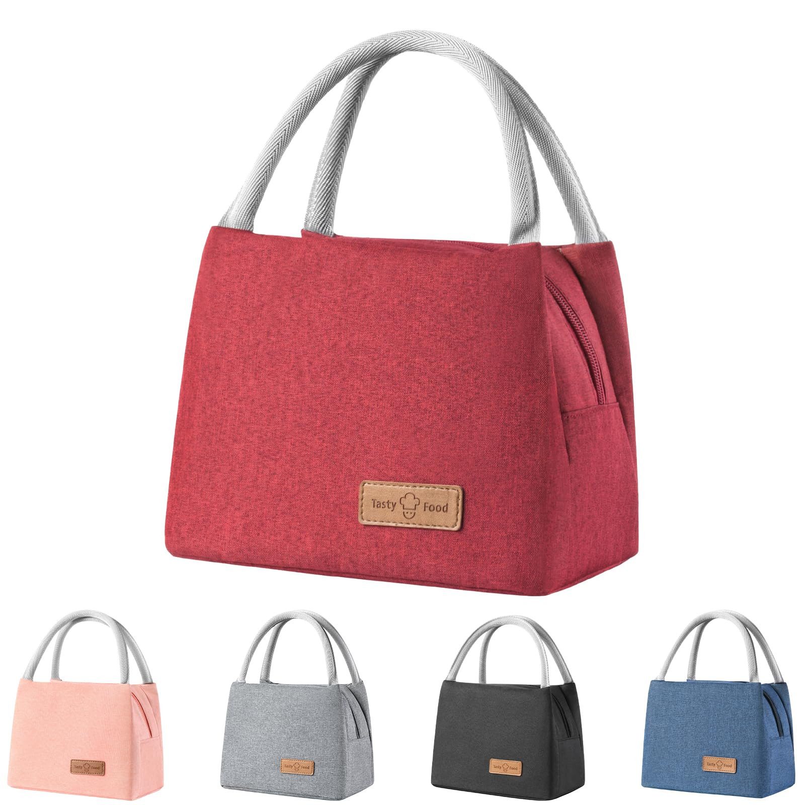 Agger Kühltasche Lunchtasche Isolierte Lunchbox Bag, Wasserdicht Vespertasche, Kühltasche Herren Damen,Tragbar wasserdichtes Lunch Tasche