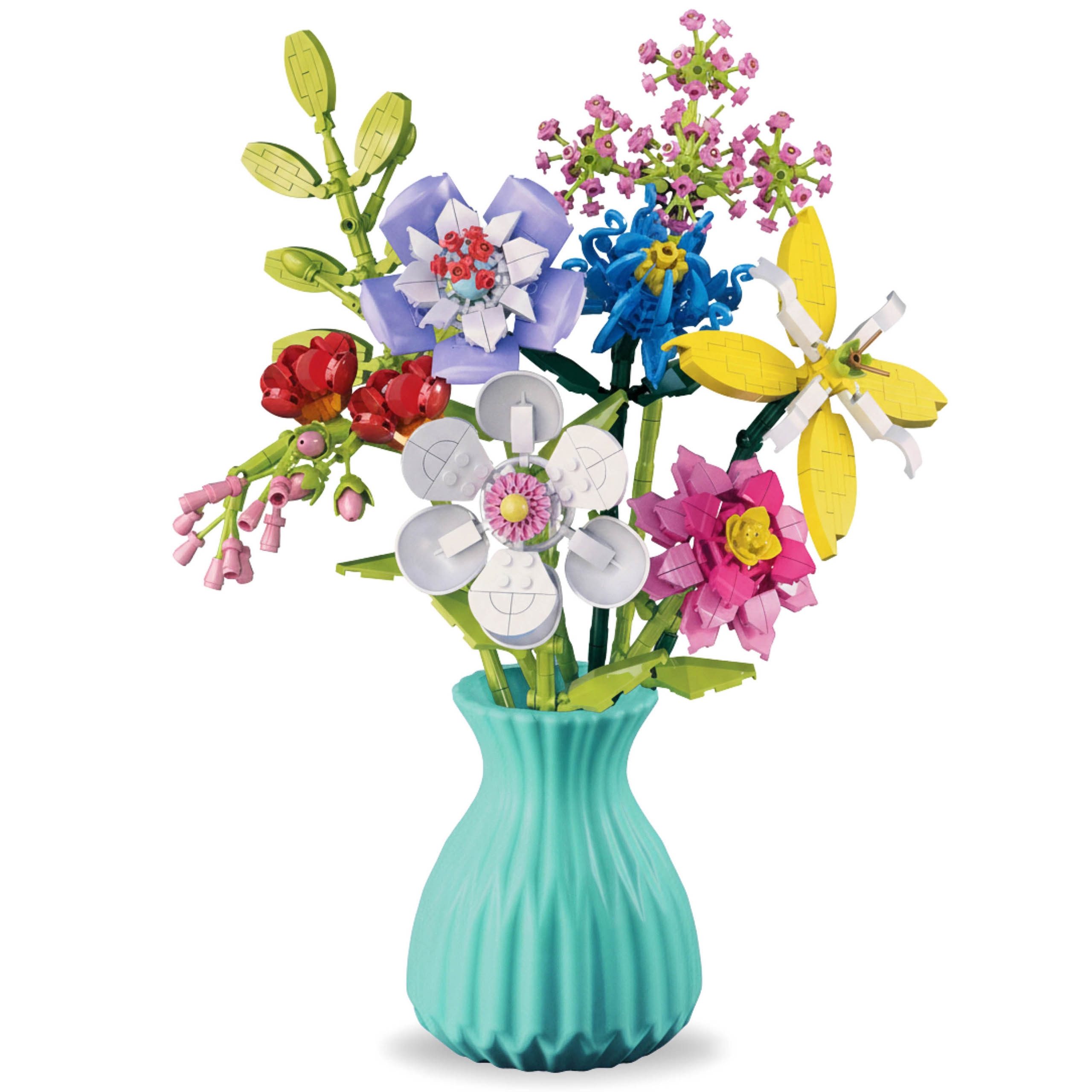 Sarcia.eu Blumenstrauß Bausteine kompatibel mit LEGO, 8 Blumen, DIY 778 Stk günstig online kaufen