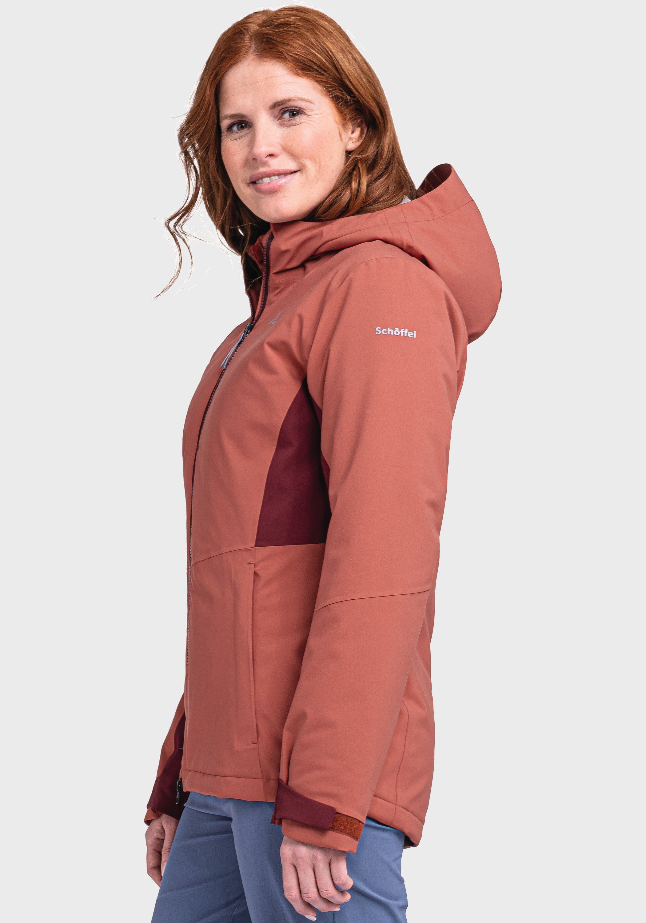 Schöffel Outdoorjacke rot L Torspitze Jacket