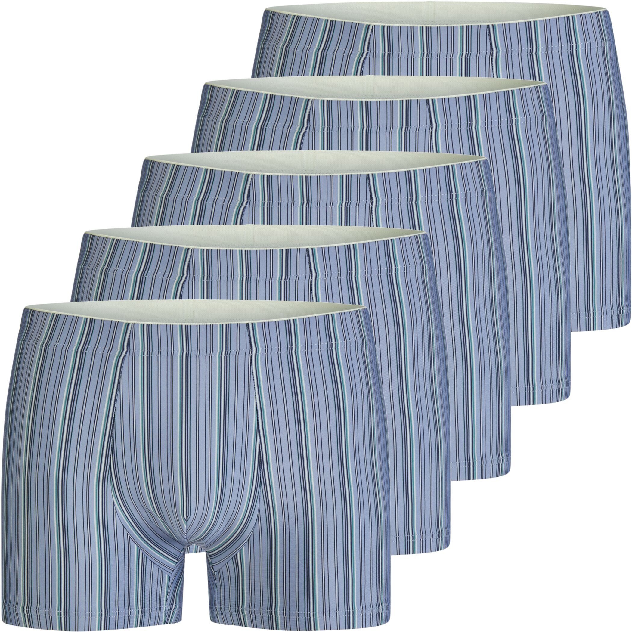City Life Trunk City Life Herren Pants Shorts 5er Pack Polyamid Elasthan Unterwäsche (1-St)