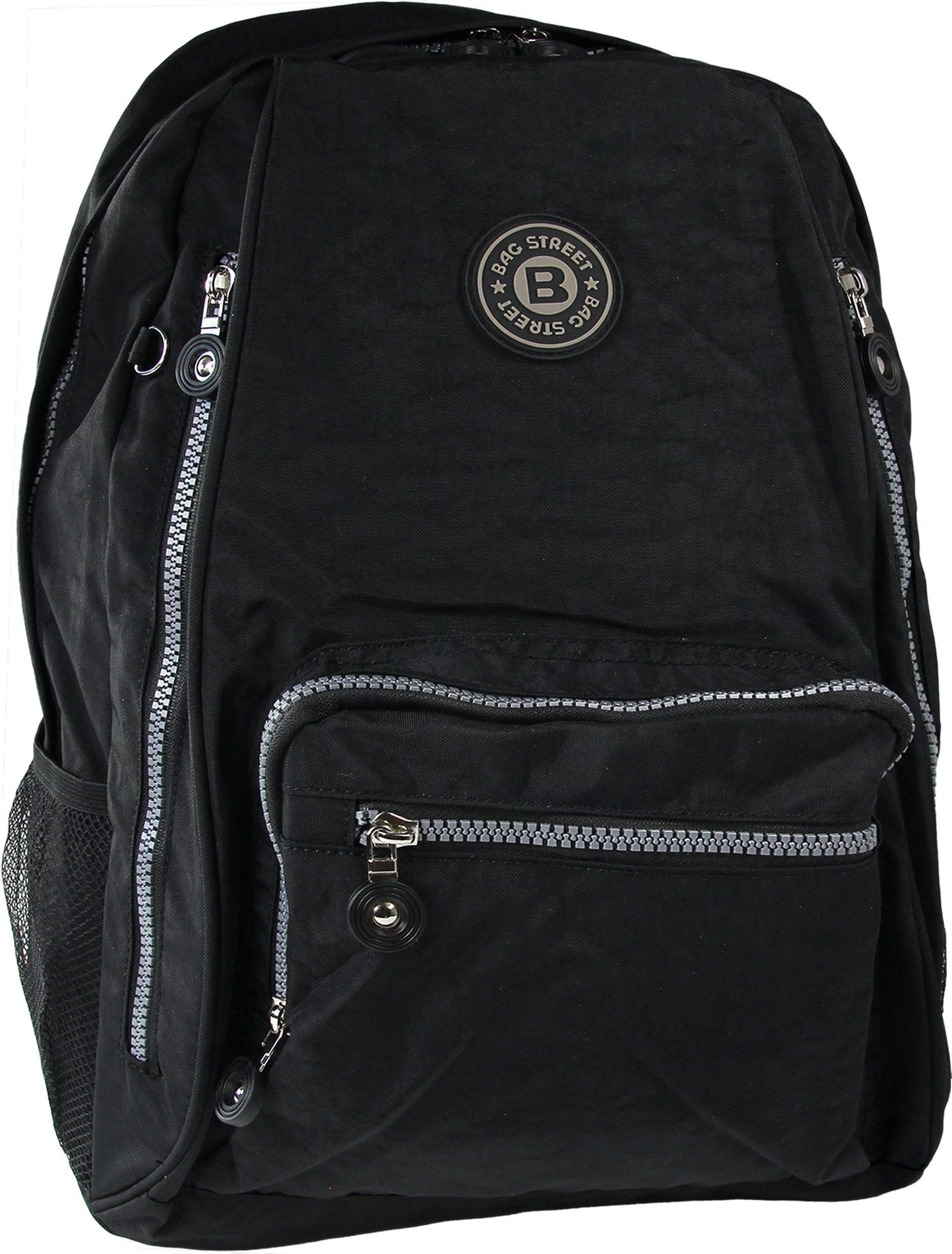 Freizeitrucksack Bag Street Rucksack Nylon schwarz