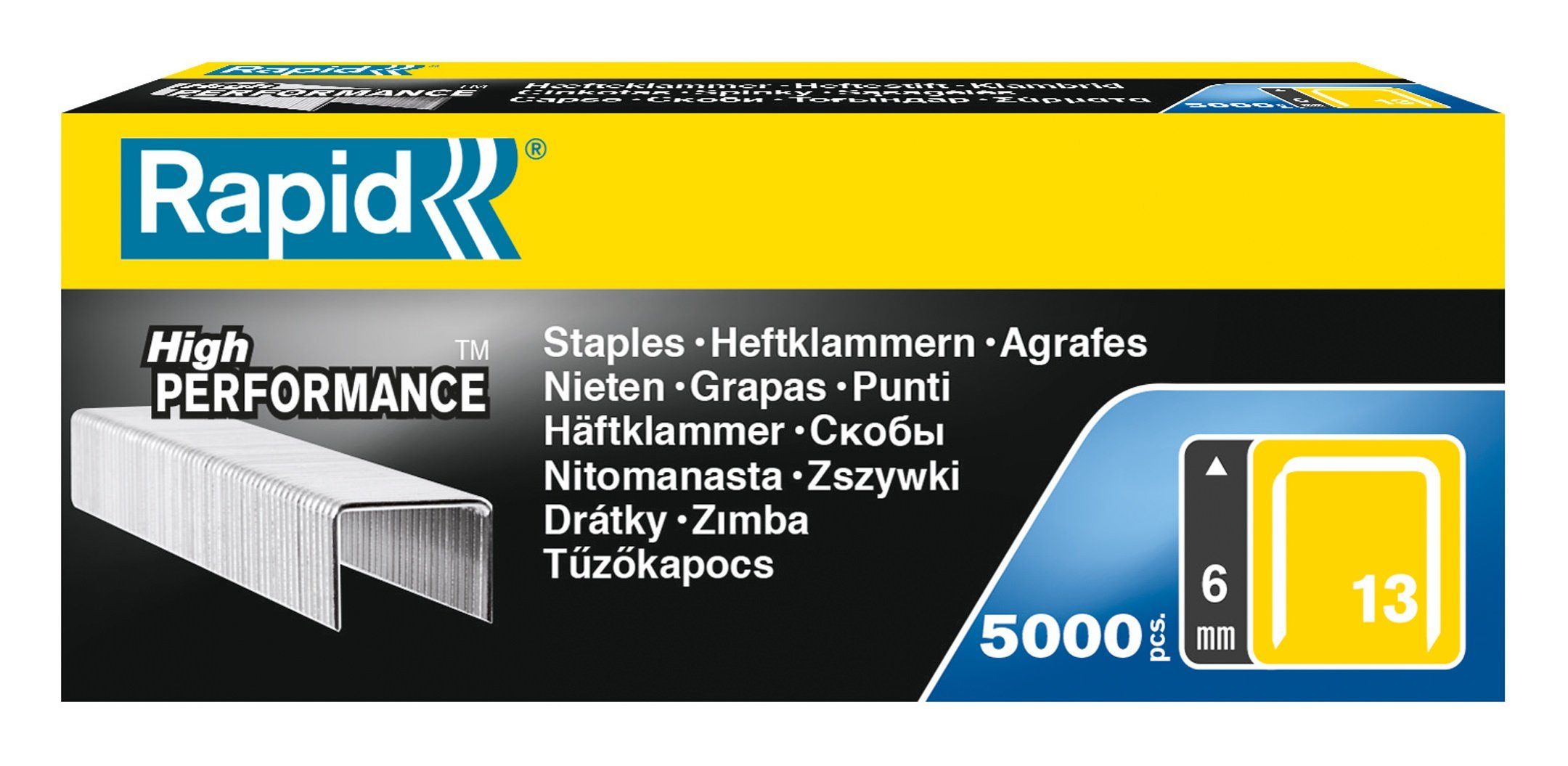 Rapid Heftklammer, 13/06 a 5000 Stück