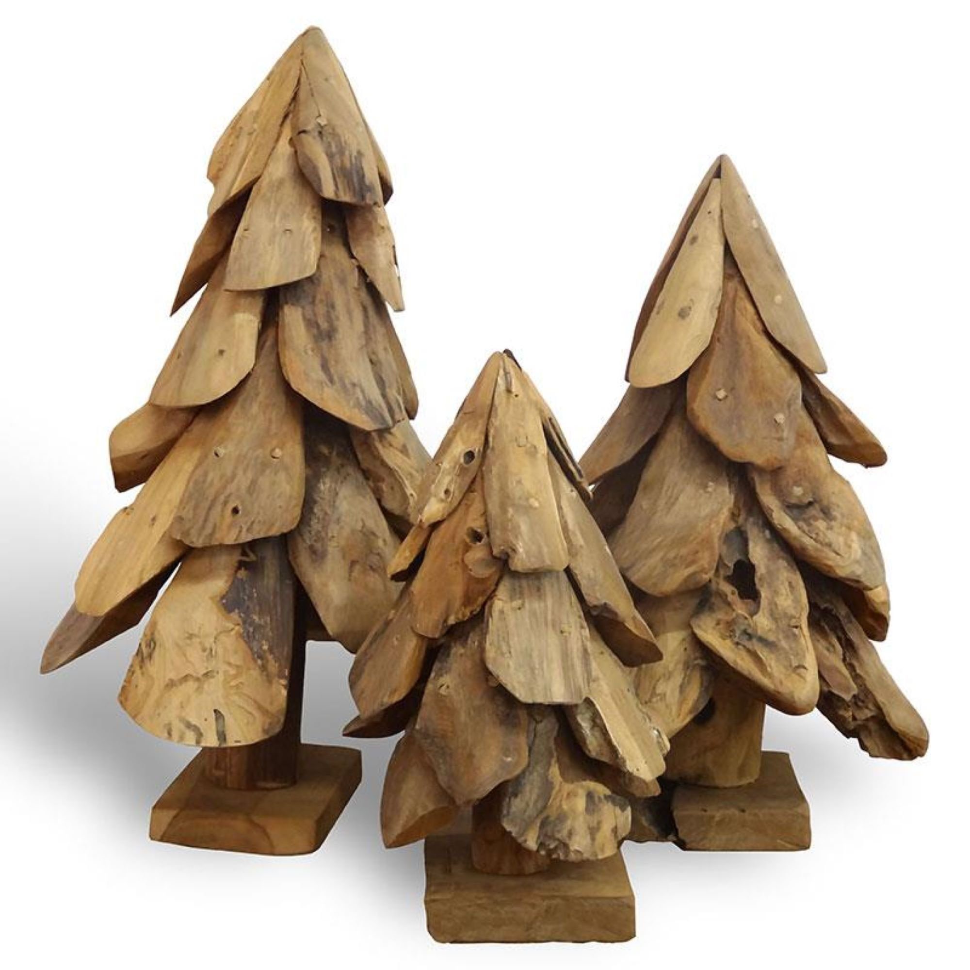 TREE Weihnachtsfigur medium trendforge Teakholzbaum DECO CHRISTMAS