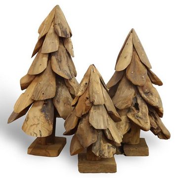 trendforge Weihnachtsfigur Teakholzbaum CHRISTMAS TREE DECO medium