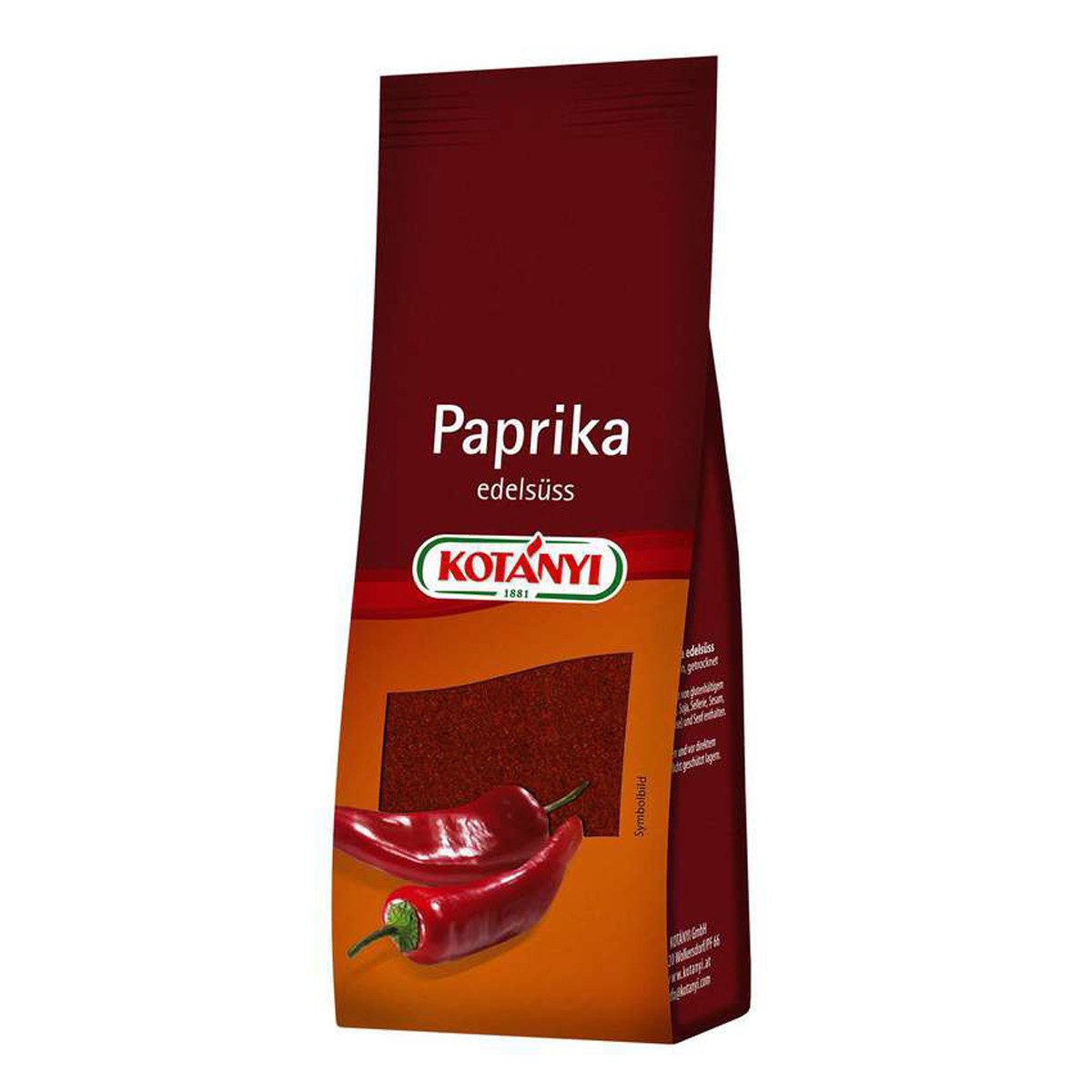 KOTANYI Gewürz, Kotanyi Paprika edelsüß mild fruchtig aromatisch Nachfüllbeutel 50g