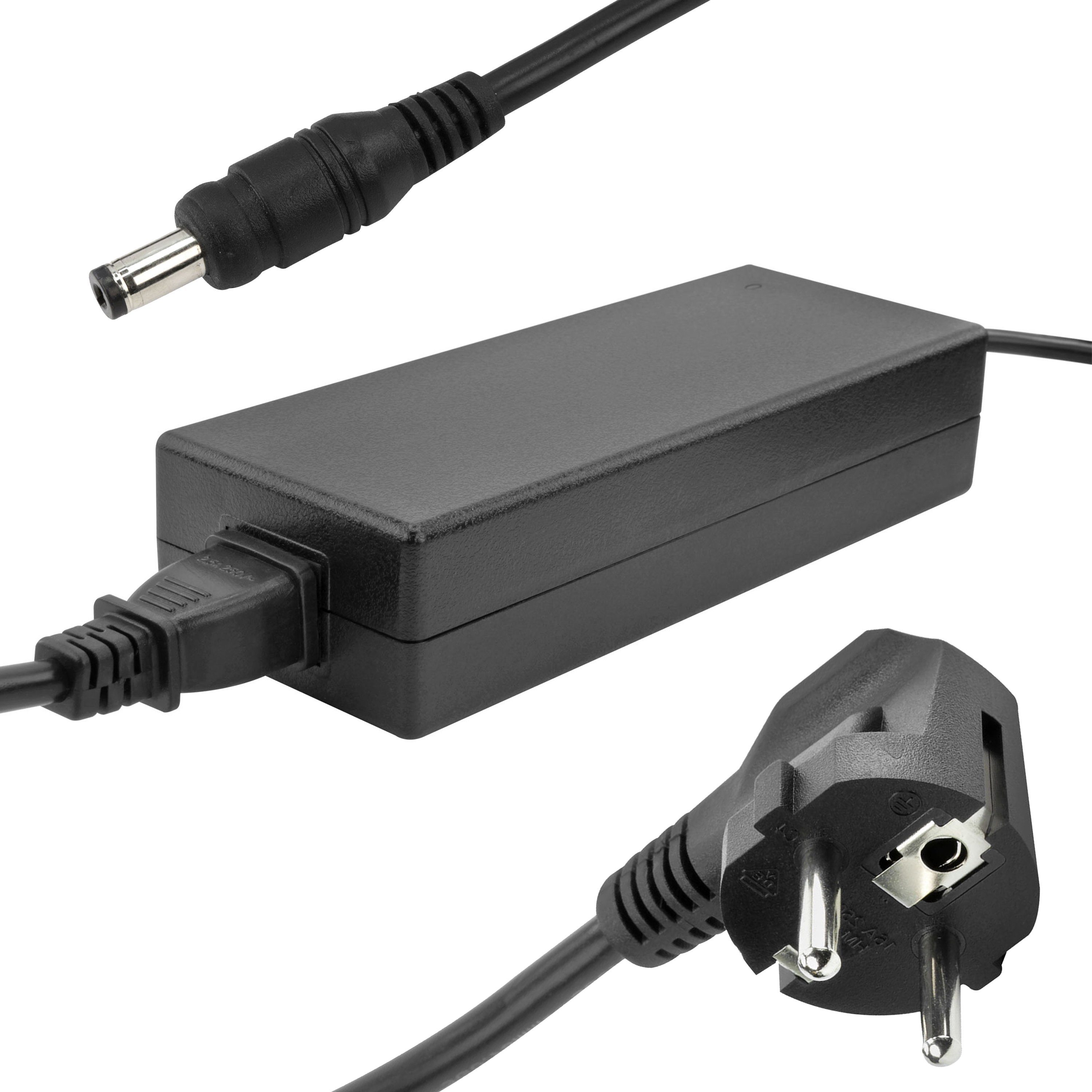 ANSMANN AG Netzteil Ladegerät Ladekabel mit 42V 2,35A für 36V E-Bike Akkus Universal-Ladegerät