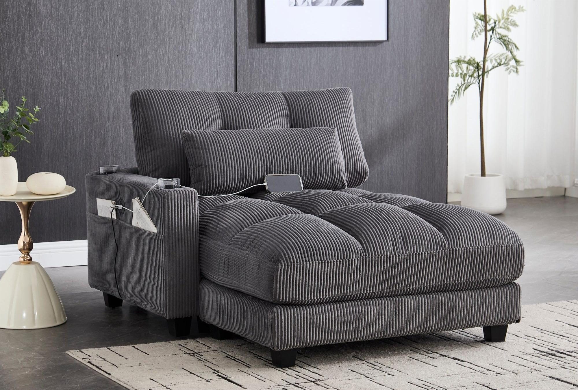 LVHOM Polsterliege Ottomane/Loungesofa/Polsterbett/Daybett/Gästebetten/Schl günstig online kaufen