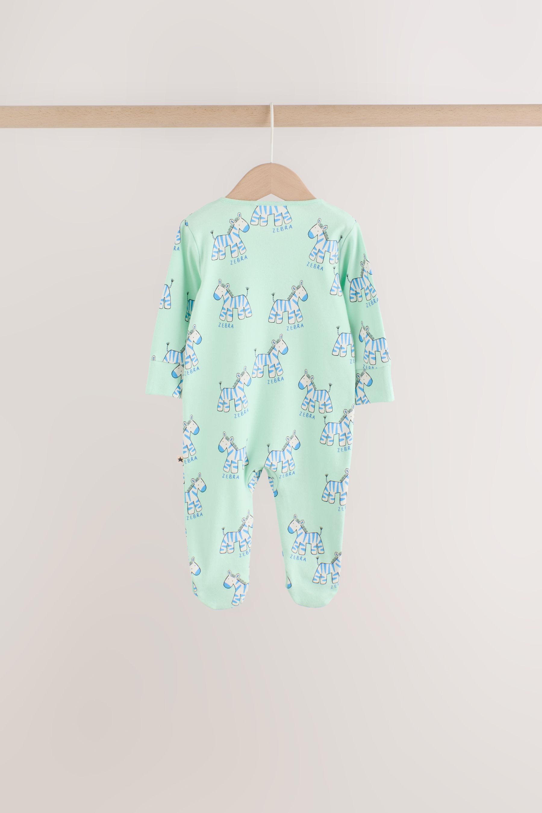 Next Schlafoverall Babyschlafanzüge mit Zweiwege-RV, 5er-Pack (5-tlg) – Bild 5 von 5