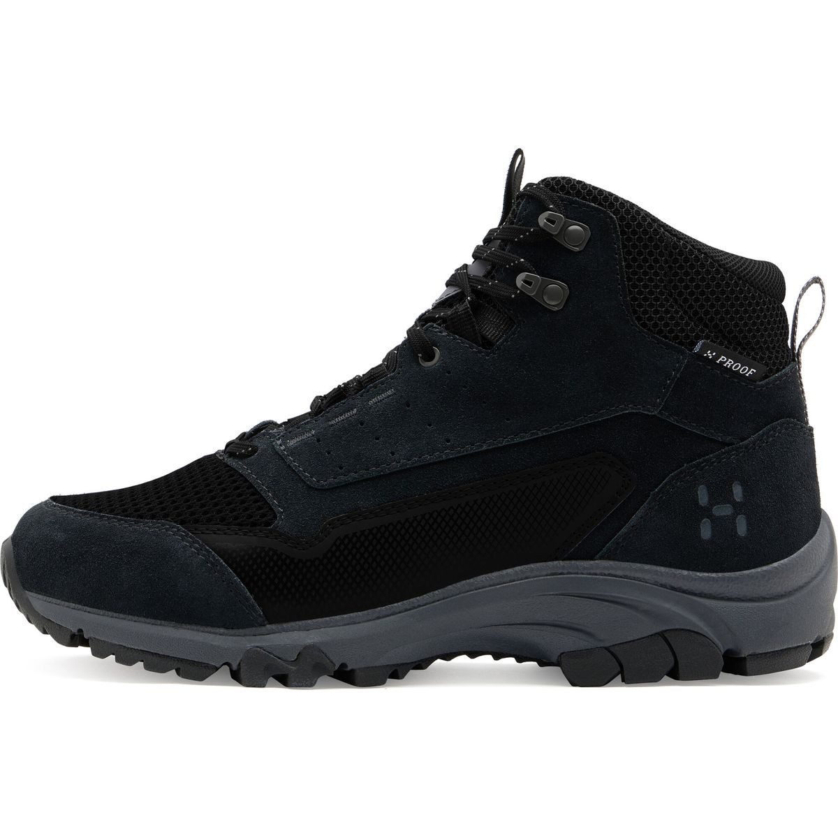 Haglöfs Rosson Proof Mid Men Hikingschuh Wasserdichte, robuste Wanderstiefel mit Premium-Leder und hoher