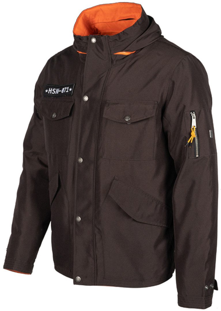 Helstons Motorradjacke Trooper Motorrad Textiljacke Rückenprotektor enthalten,Ellenbogenprotektoren enthalten,herausn