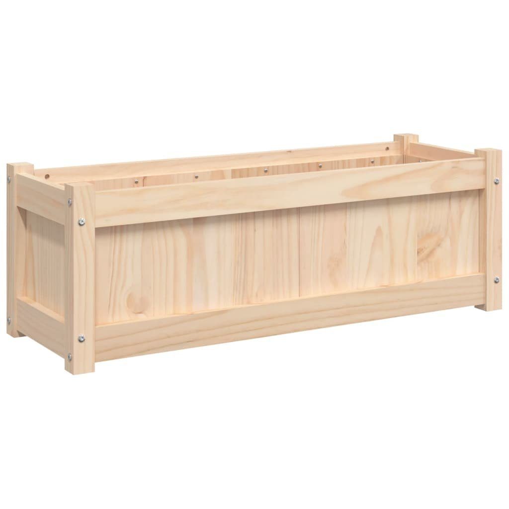 vidaXL Blumentopf Pflanzkübel 90x31x31 cm Massivholz günstig online kaufen