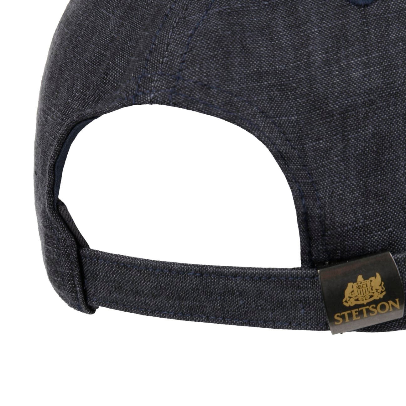 Stetson Baseball Cap (1-St) Leinencap Metallschnalle – Bild 4 von 5