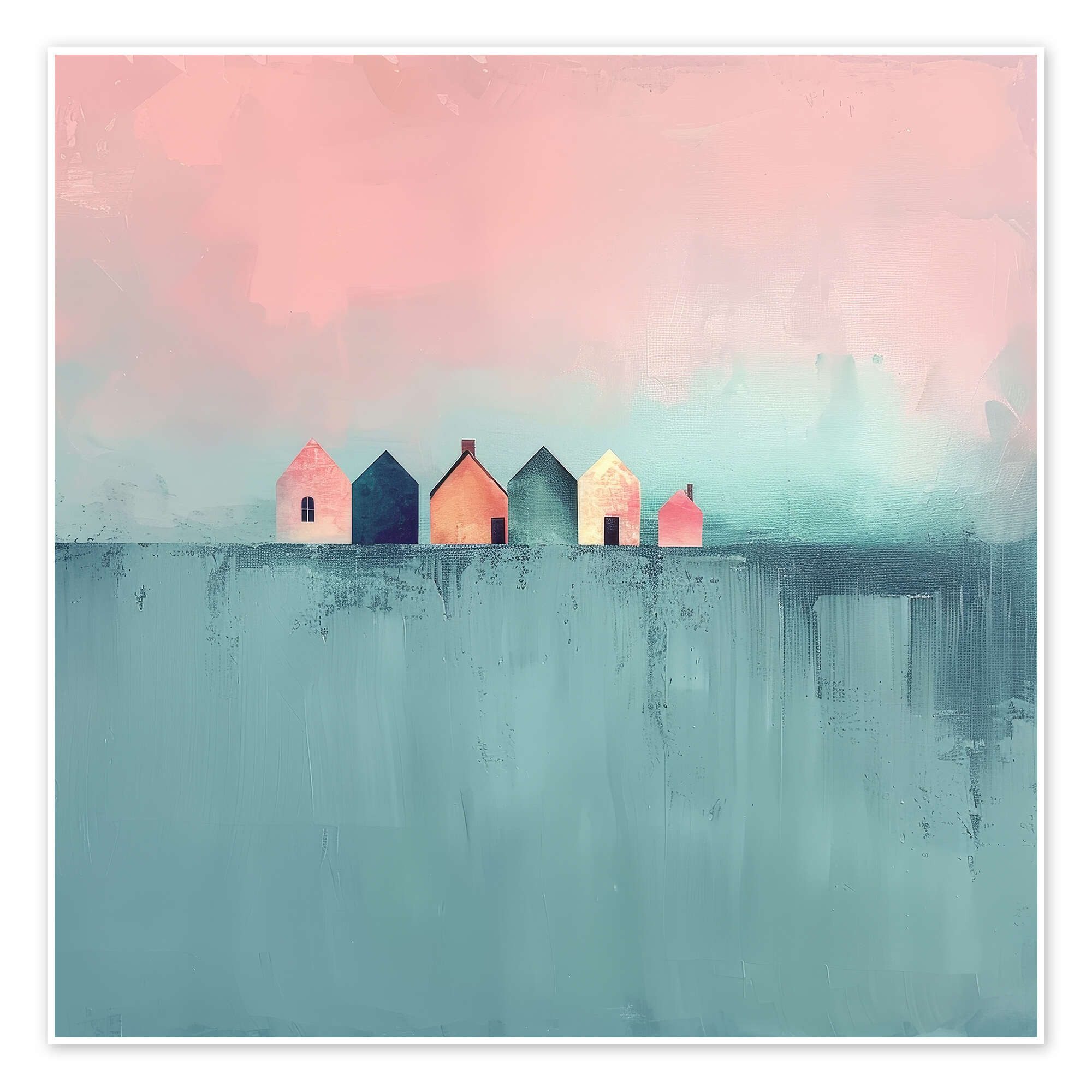 Posterlounge Wandbild Heitere Einfachheit, DejaReve, erhältlich als Poster, Leinwandbild, Wandsticker oder Acrylglasbild