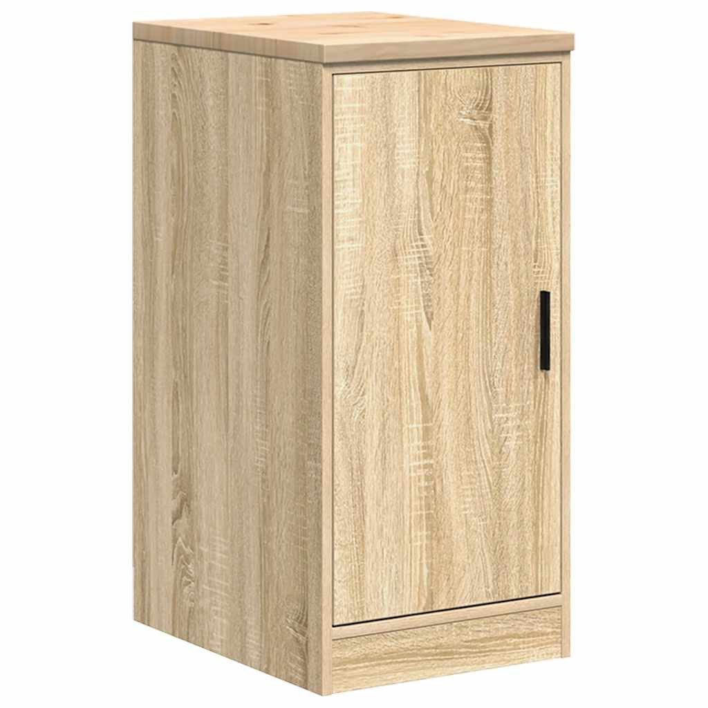 vidaXL Werkzeugschrank Garagen-Aufbewahrungsschrank Sonoma-Eiche Massivholz Kiefer (1-St)