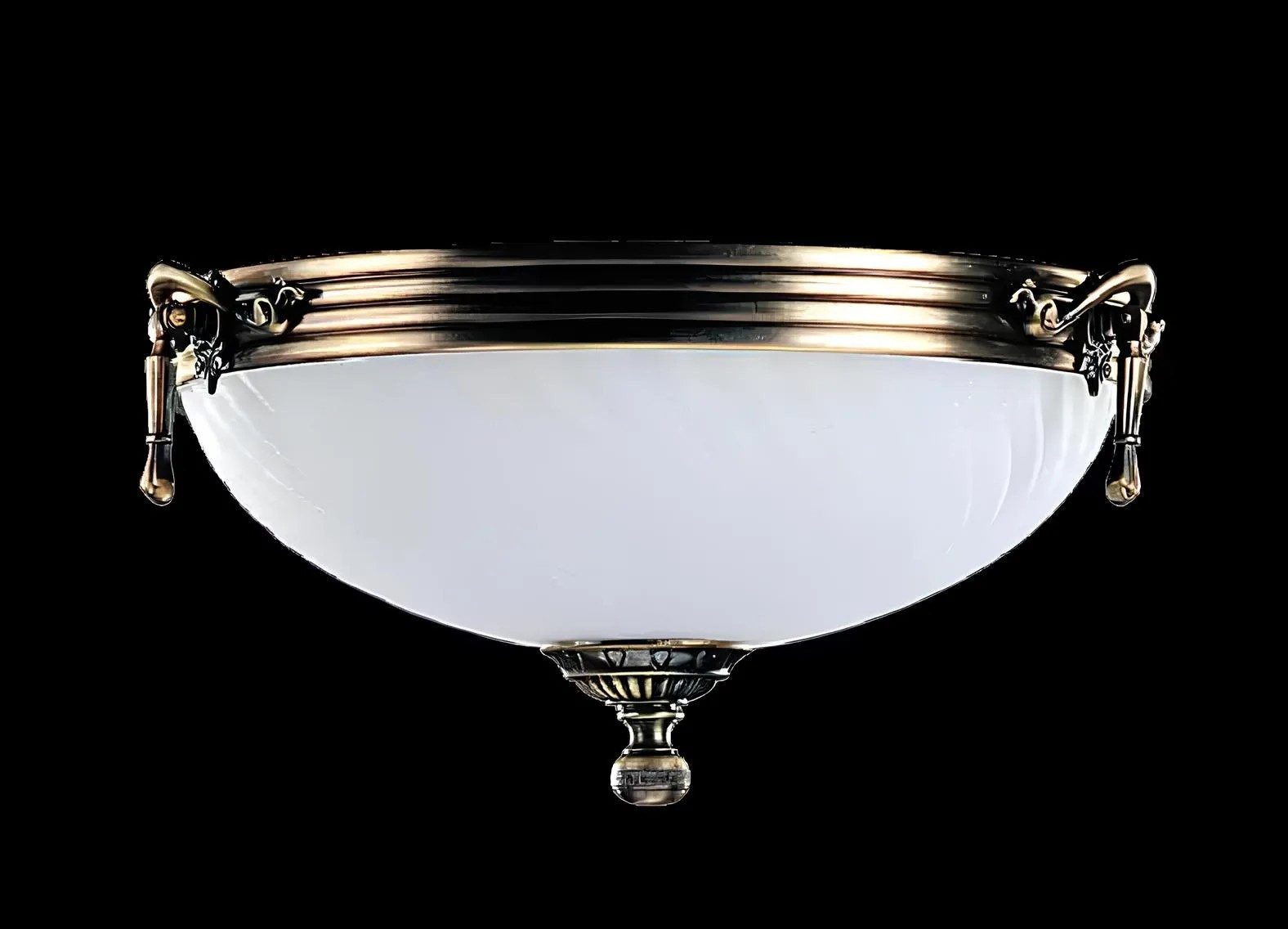 JVmoebel Deckenleuchte Moderne Wandlampe aus weißem Glas mit stilvollem Design, Keine Funktionen, Leuchtmittel wechselbar, Made in Europa
