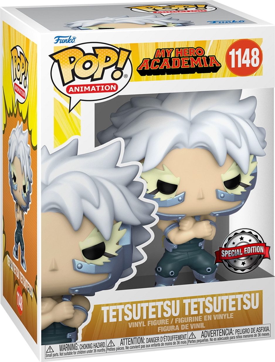Funko Sammelfigur My Hero Academia Tetsutetsu Tetsutetsu 1148 Pop! (1 St), Sammelfigur in der Funko-Fensterbox