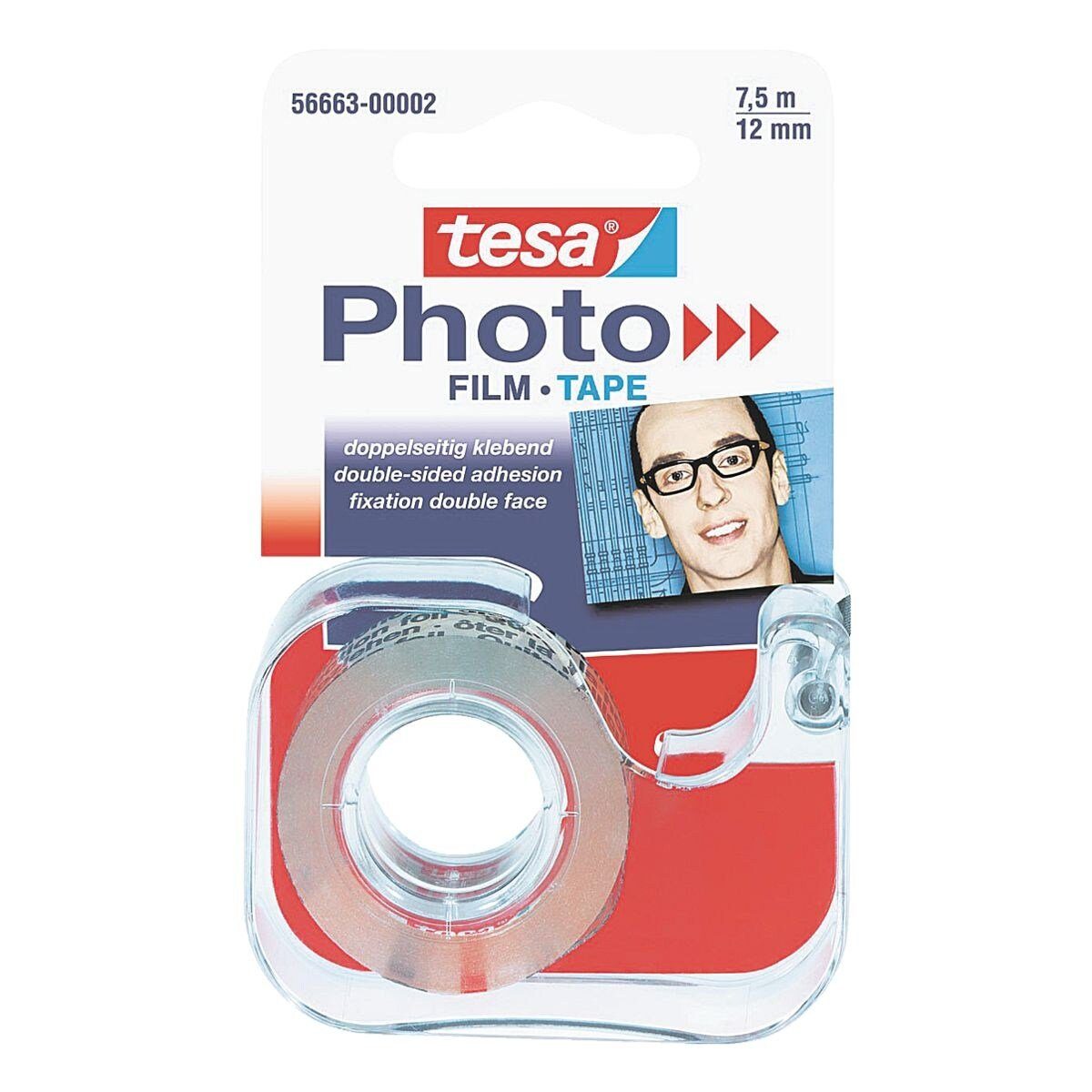 tesa Klebeband Photo 12 mm/7,5 m, transparent, beidseitig klebend, inkl. Ab günstig online kaufen