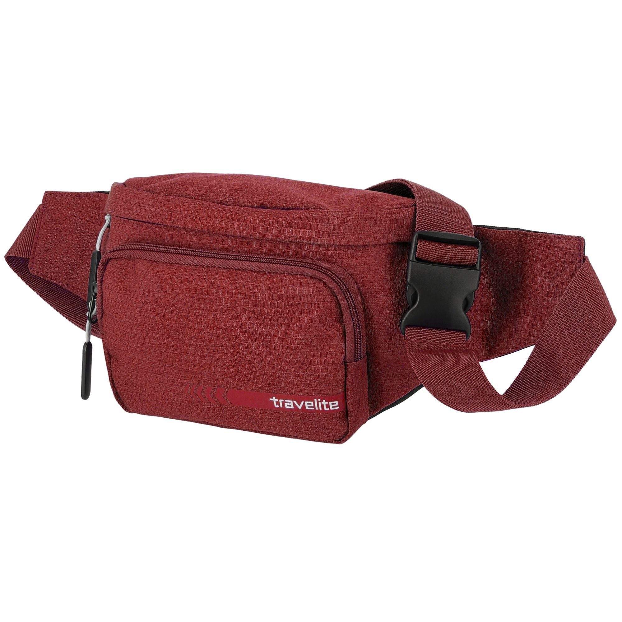 Kick Off, Gürteltasche travelite rot Polyester