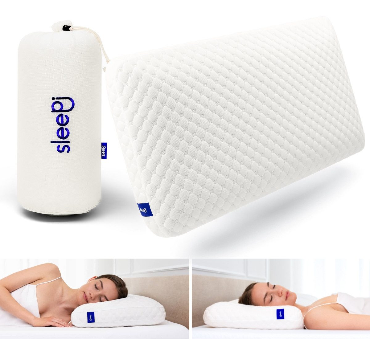 SLEEPI Nackenstützkissen Comfort, Füllung: Viscoschaum (Memory günstig online kaufen