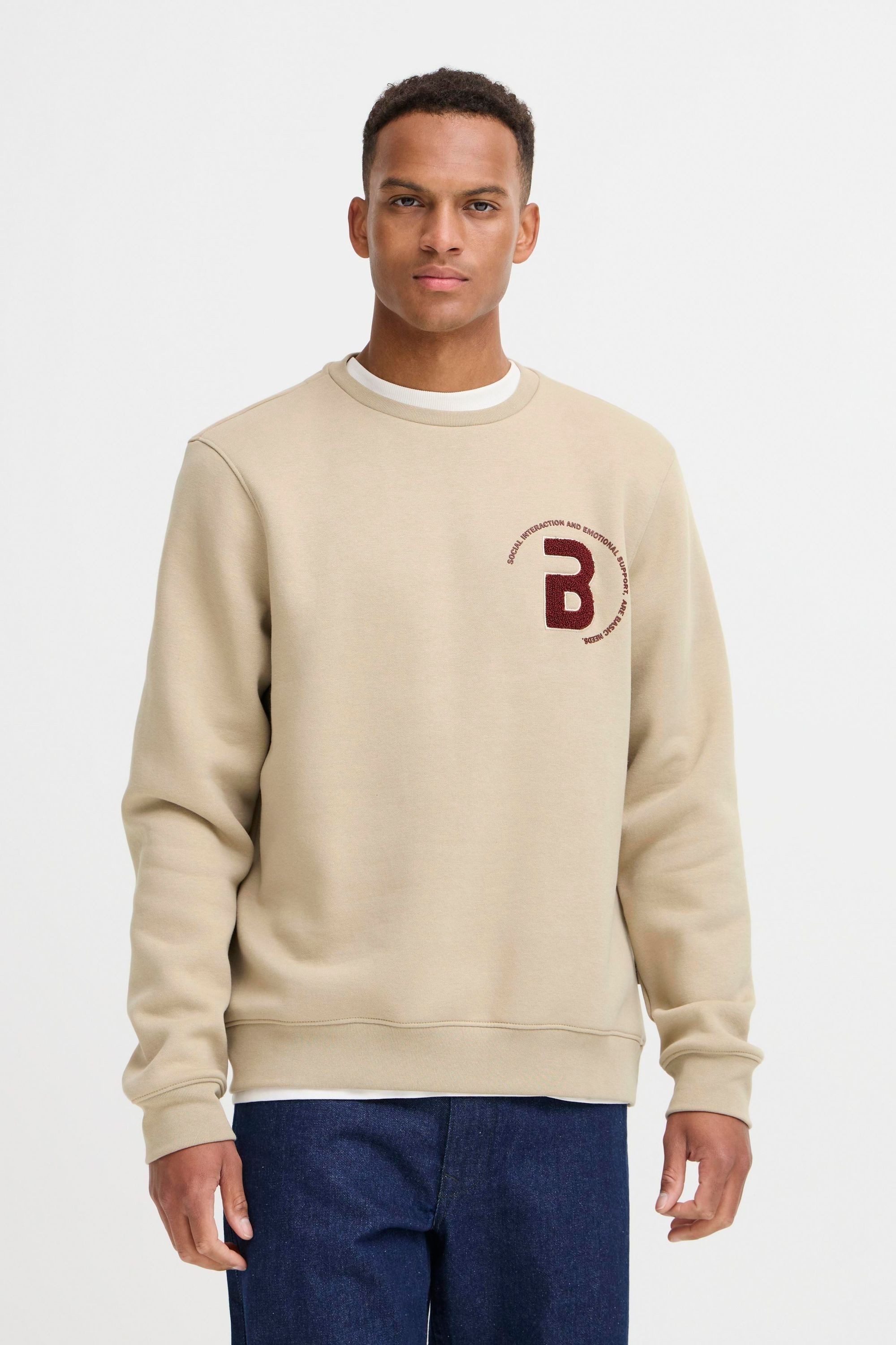 Blend Rundhalspullover BHFLORIAN Lässiger Sweatpullover mit günstig online kaufen