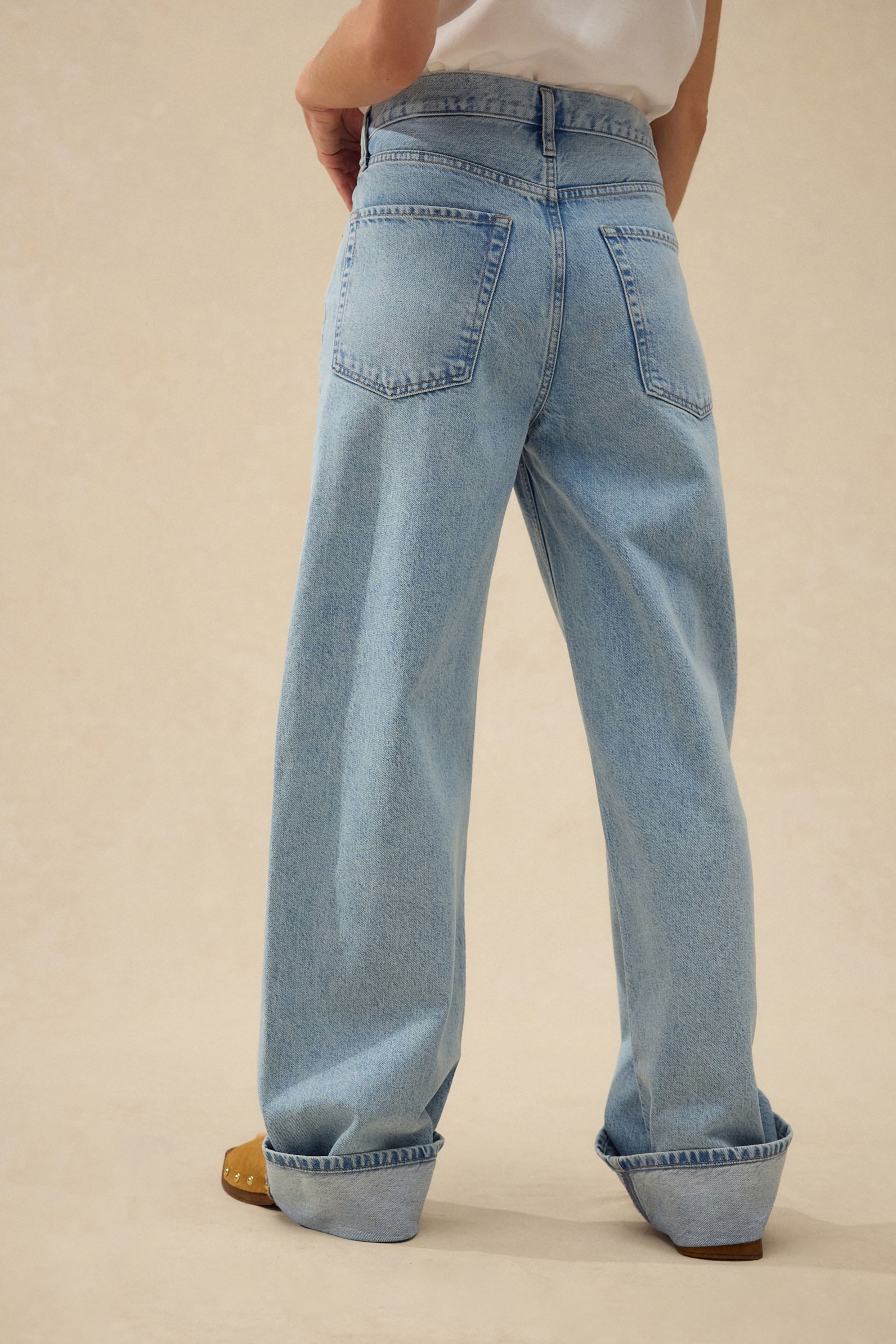 Next Boyfriend-Jeans Boyfriend-Jeans mit Umschlag (1-tlg) günstig online kaufen