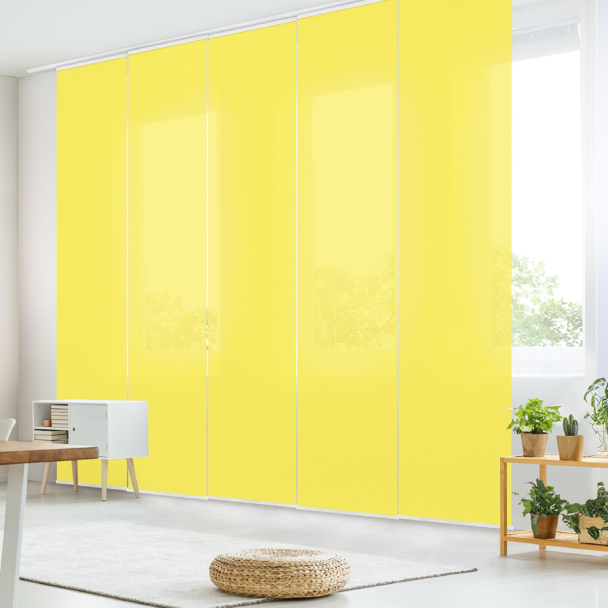 Bilderdepot24 Schiebegardine modern Flächenvorhang blickdicht Colour günstig online kaufen