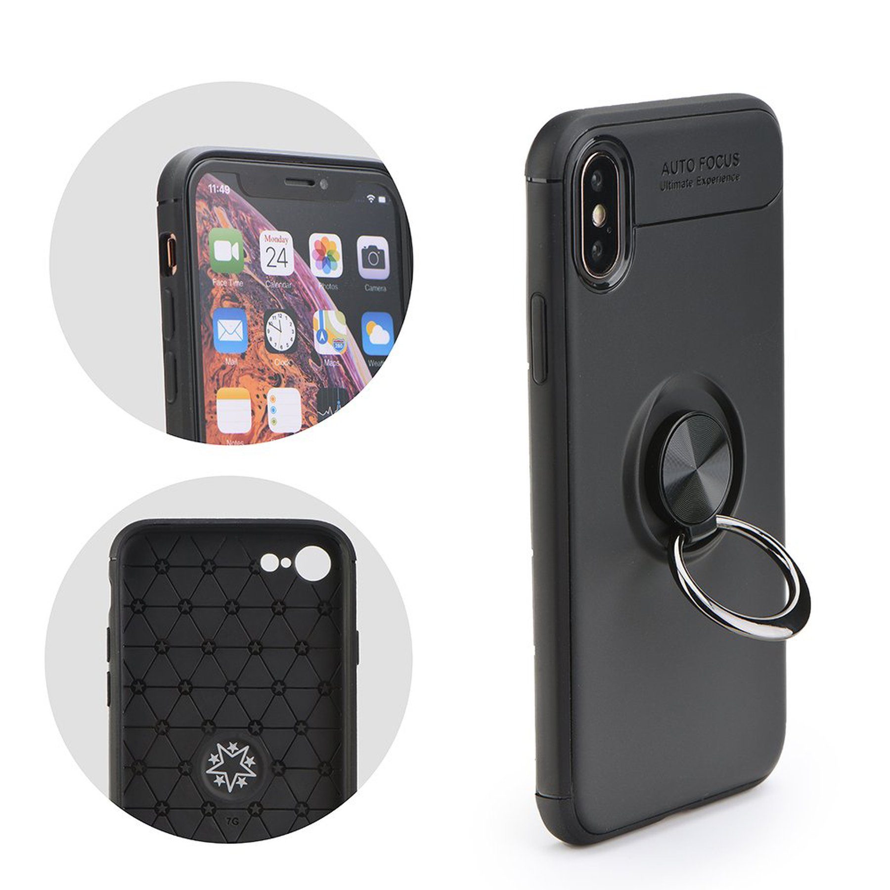 cofi1453 Bumper cofi1453® Premium HandyHülle Dezente Schale Bumper Case Cover für HUAW