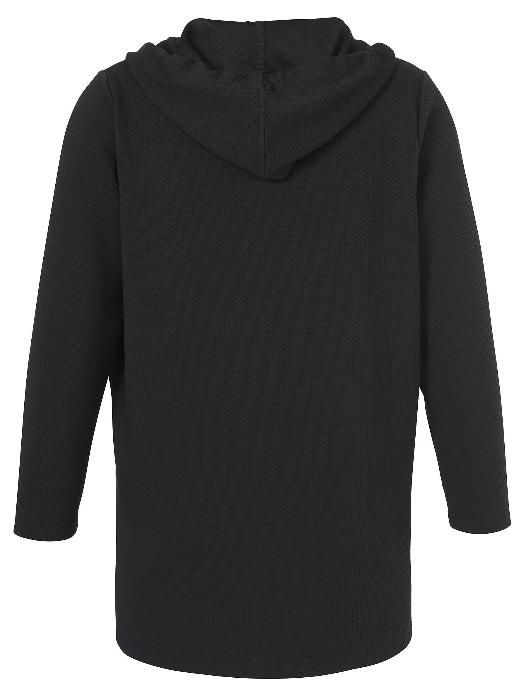 VIA APPIA DUE Kapuzenstrickjacke aus Jersey günstig online kaufen