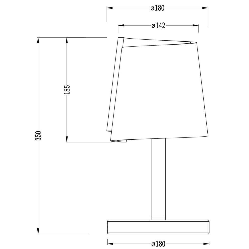 click-licht Tischleuchte Tischleuchte Twister Nein, enthalten: Nachttischlampe, warmweiss, keine Angabe, in G9, Weiß Tischlampe Leuchtmittel Tischleuchte