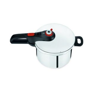 Tefal Topf-Set Ingenio Emotion Topfset 6 tlg, Griff abnehmbar, Schnellkochtopf Set, Edelstahl 18/10 (Pfanne, Bratpfannen Set, Pfannenset, Schnellkochtopf, Schmorpfanne, 6-tlg., Bratpfanne Topf), Alle Herdarten, außer Induktion, Platzsparend, ohne Fett /Öl Braten