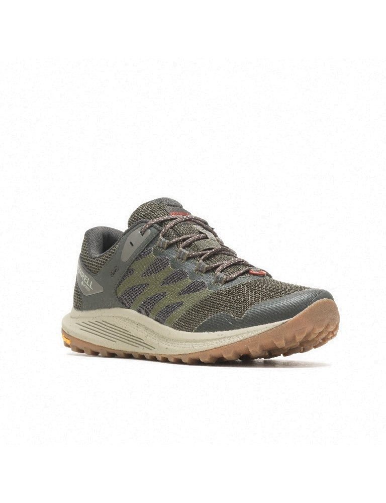Trail-Laufschuhe Nova 3 GTX (wasserdicht, atmungsaktiv) olive Herren Wanderschuh