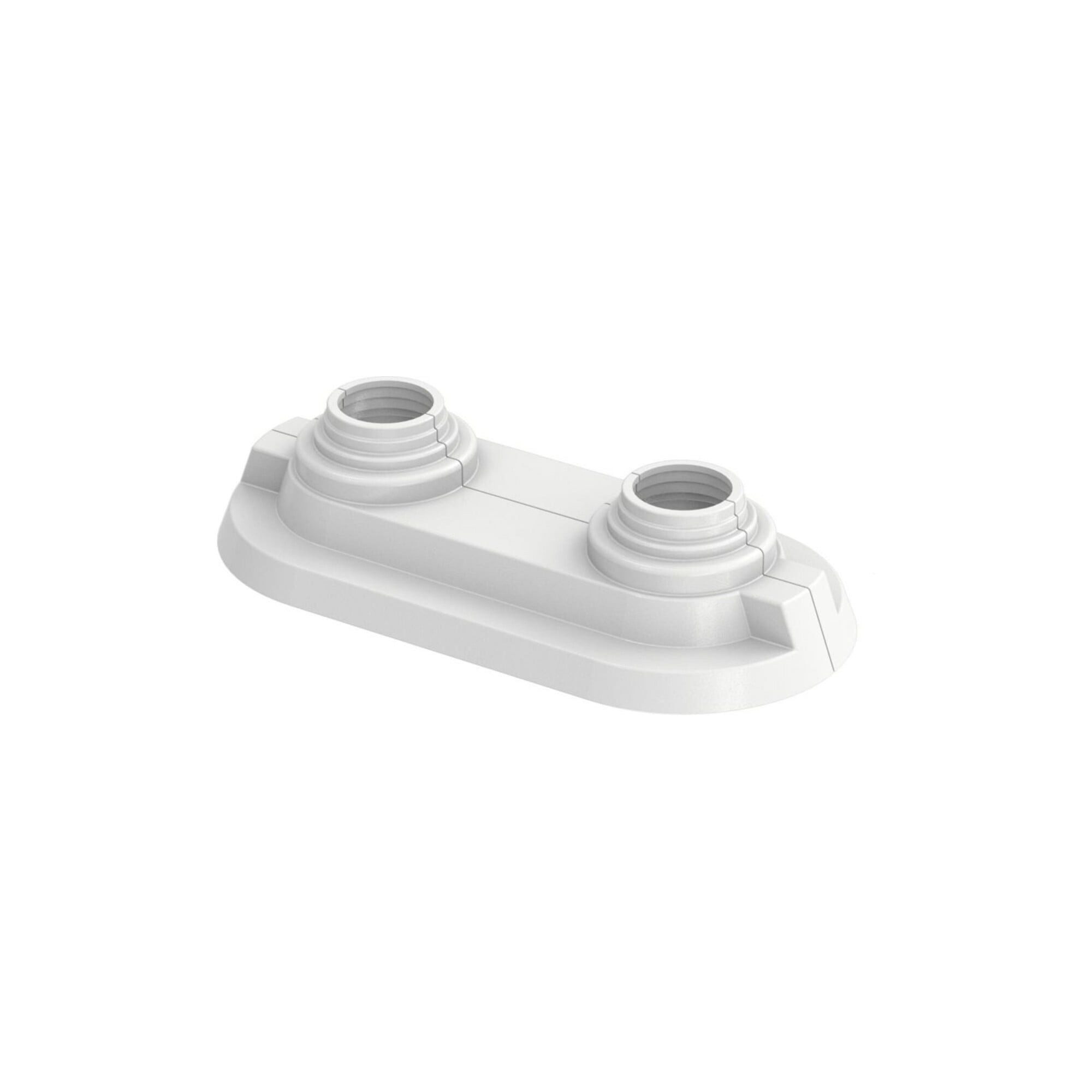 Flamco Rohrverbinder Flamco Doppelrosette HRDB 50 50mm, Rohrd. 14,16, 17, 20mm, we 50 Stk