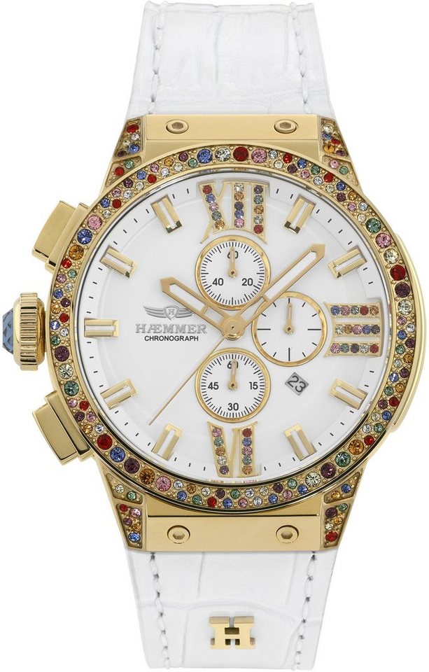 HAEMMER GERMANY Chronograph GOLDEN SWAN, E-037