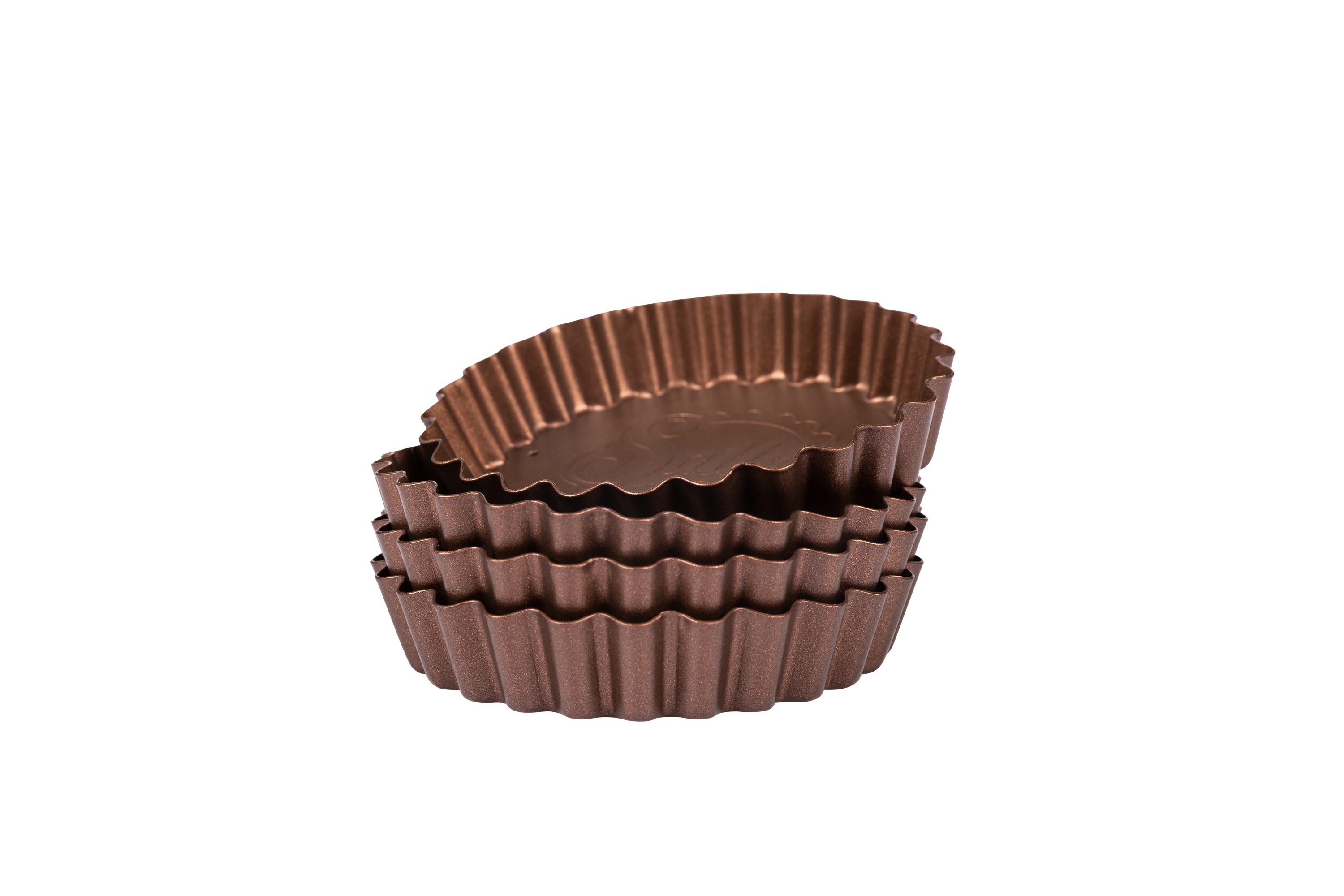 Sallys Tarteform Mini - 4er Set, mit Hebeboden