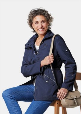 GOLDNER Allwetterjacke Longjacke aus fein strukturierter Ware