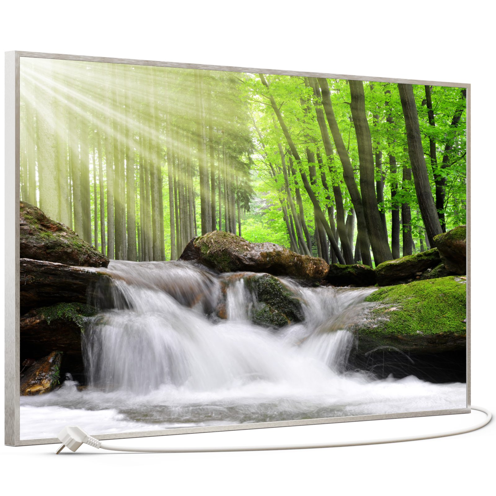 STEINFELD Heizsysteme Infrarotheizung Bild 600W, 100x60cm, Made in Germany, 7J Garantie, mit Thermostat, viele Motive