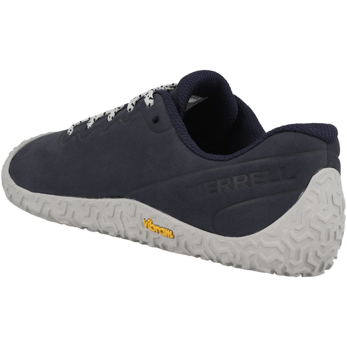 Merrell Vapor Glove 6 Leather Damen Barfußschuh Minimalschuhe, Halbschuhe, Schnürschuhe, Barfuß Sneaker, Sneaker