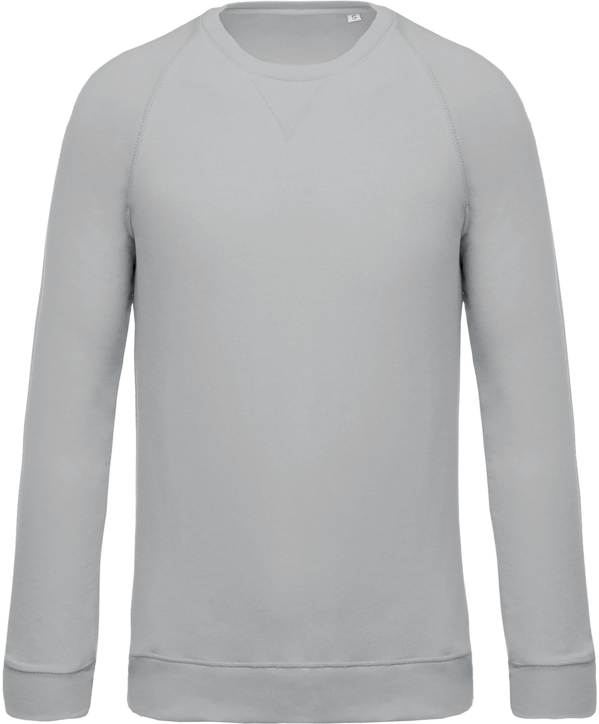 Sweatshirt Herren Sweatshirt BIO-BAUMWOLLE Rundhalsausschnitt Raglanärm