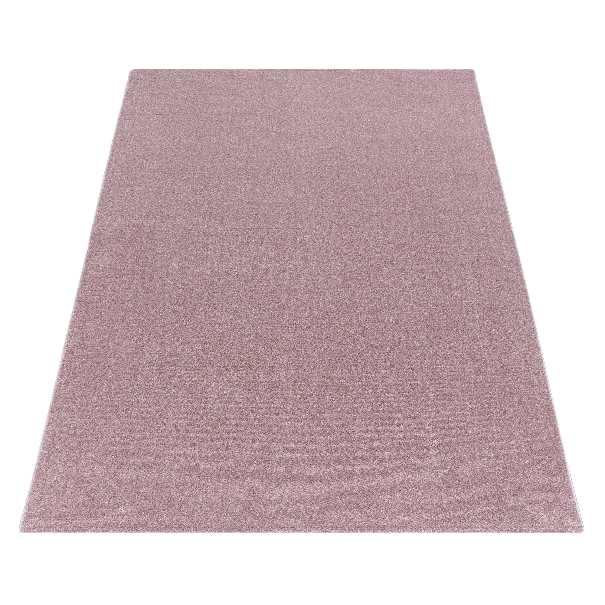 Teppich Unicolor - Teppium, Einfarbig, Teppich Läufer, mm, Wohnzimmer Höhe: 11