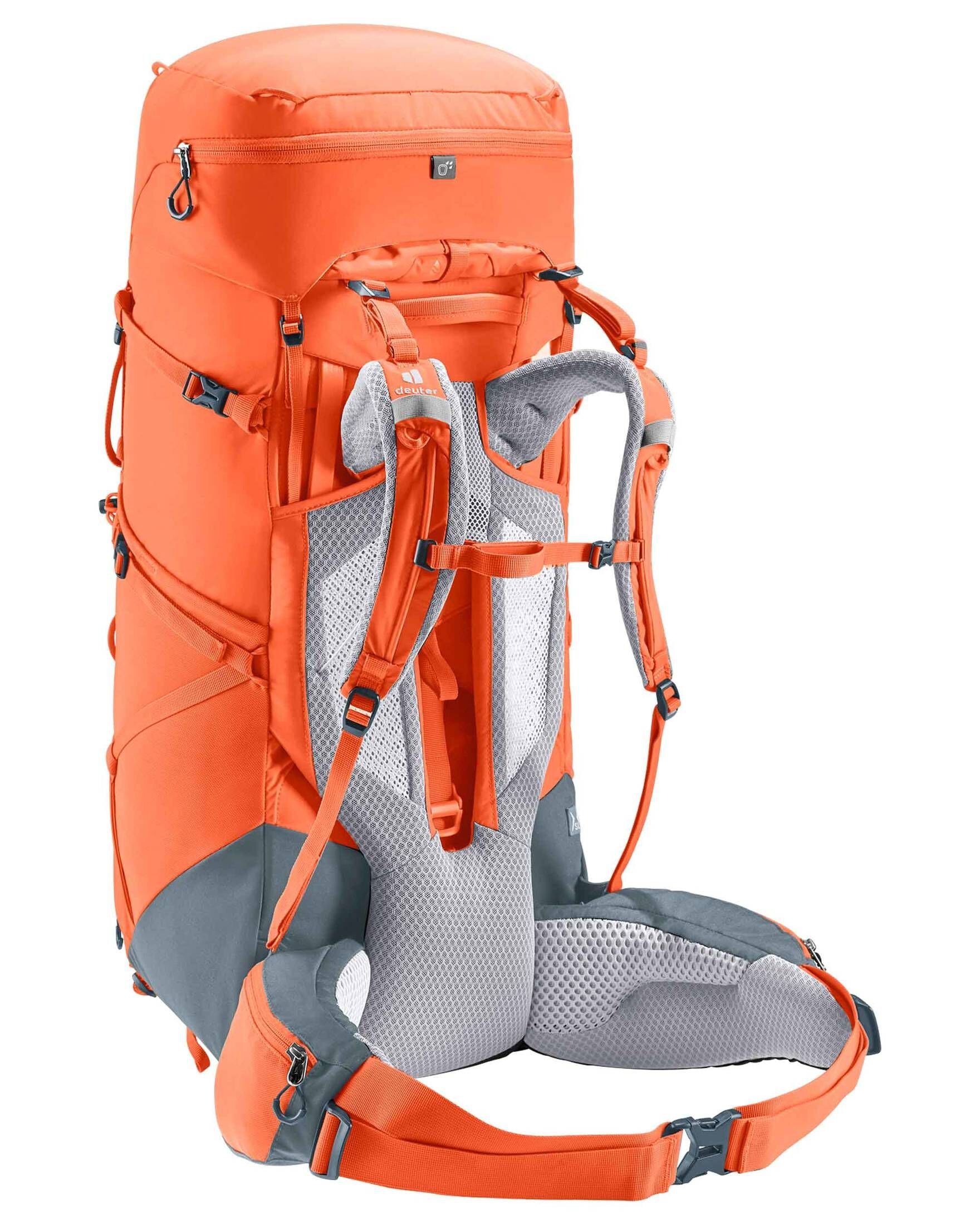 AIRCONTACT Damen PAPRIKA-GRAPHITE CORE deuter SL Trekkingrucksack 45+10 Trekkingrucksack