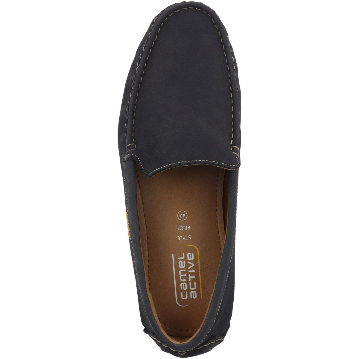 camel active 58PIA01 Herren Slipper Loafer, Mokkasin, Sommerschuhe, Halbschuhe, Schlupfschuhe