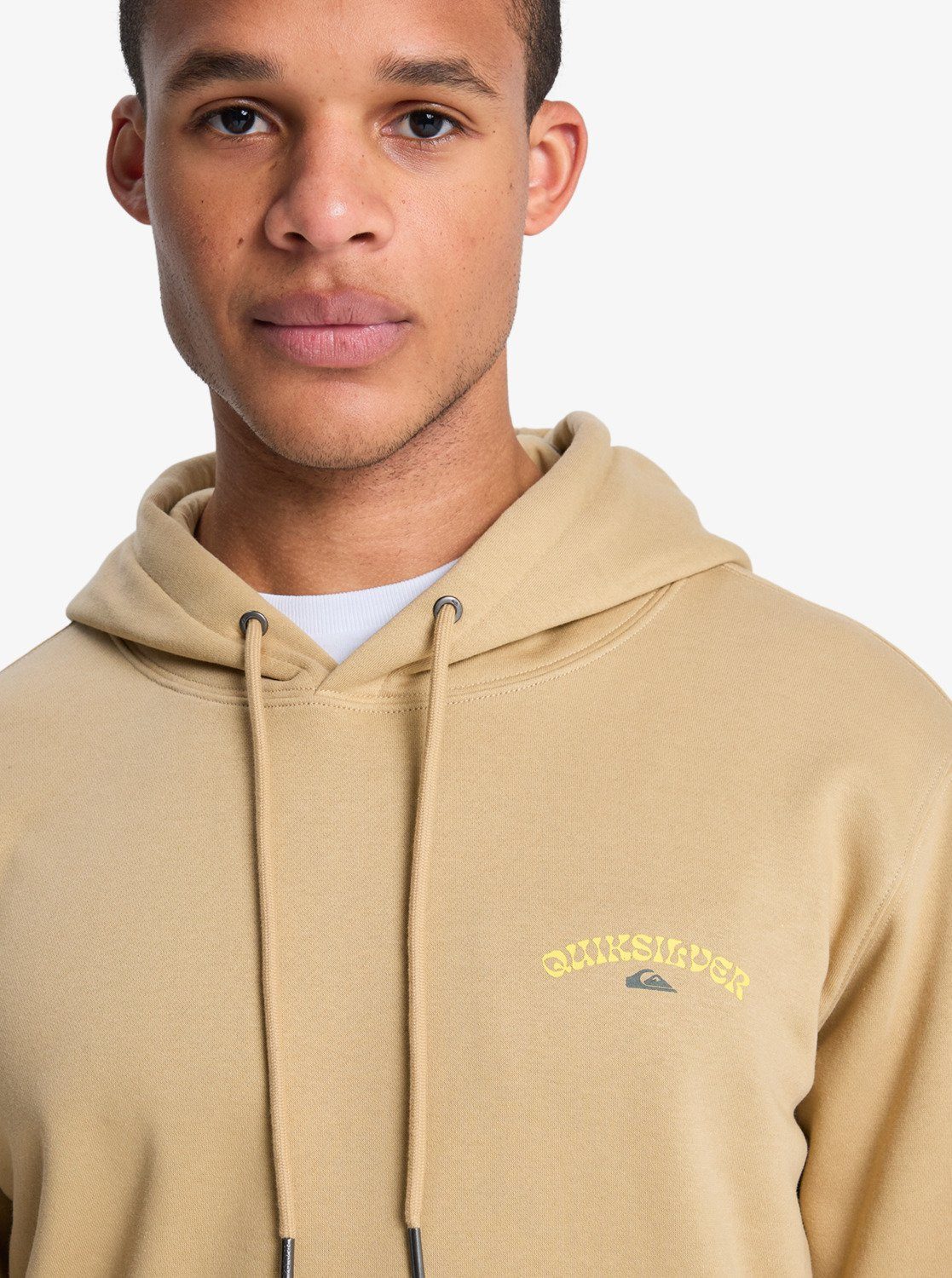 Quiksilver Kapuzensweatshirt SCREEN HOODY FRONT & BACK aus Baumwolle und Polyester, erhältlich in den Größen S bis XXL – Bild 5 von 5