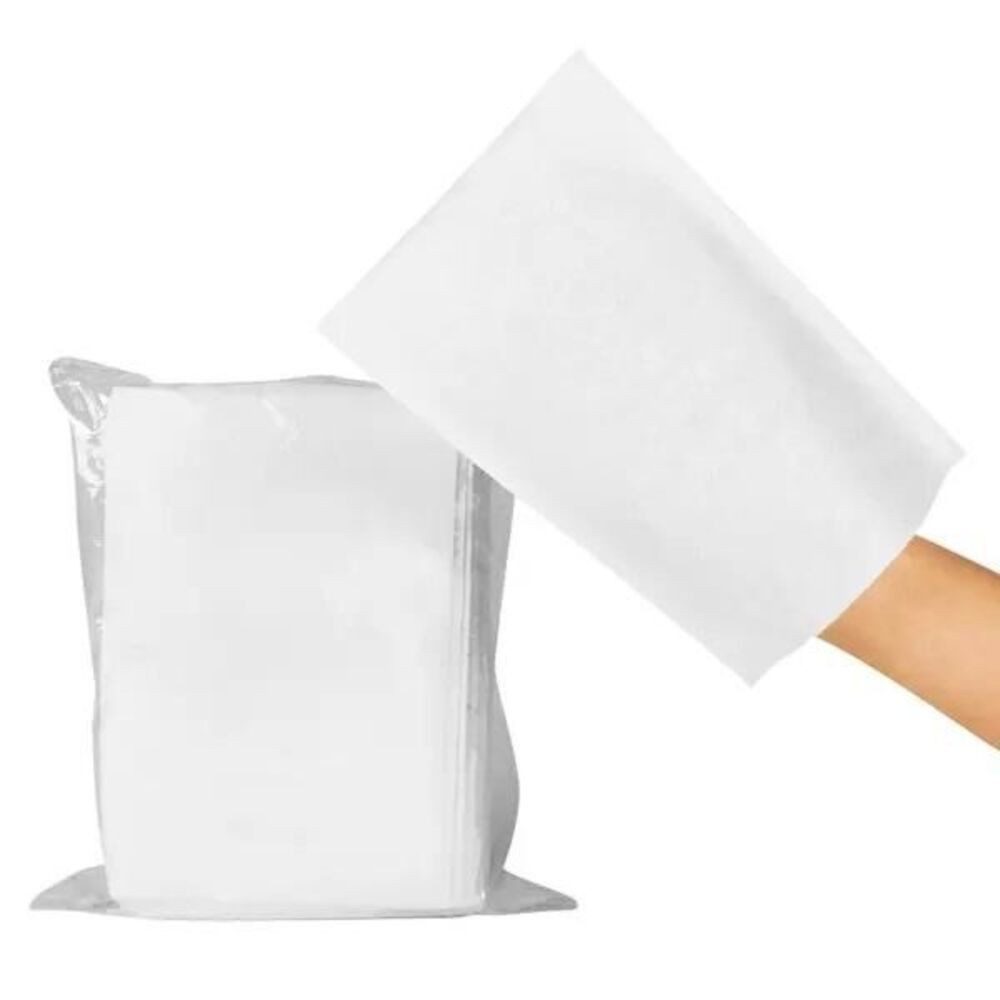 DocMed Einmal-Waschhandschuh DocMed Einweg Waschhandschuh aus Molton (Spar Set 50-St. Hautfreundliche Einwegwaschlappen, Einmalhandschuhe Körperpflege), Einweg-Waschhandschuh