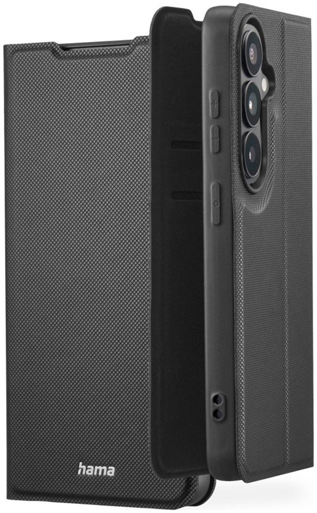 Hama Handytasche Handytasche mit Kartenfächern für Samsung Galaxy S26 FE, Kartenfächer, Standfunktion, Magnetverschluss, Anti-Rutsch-Oberfläche